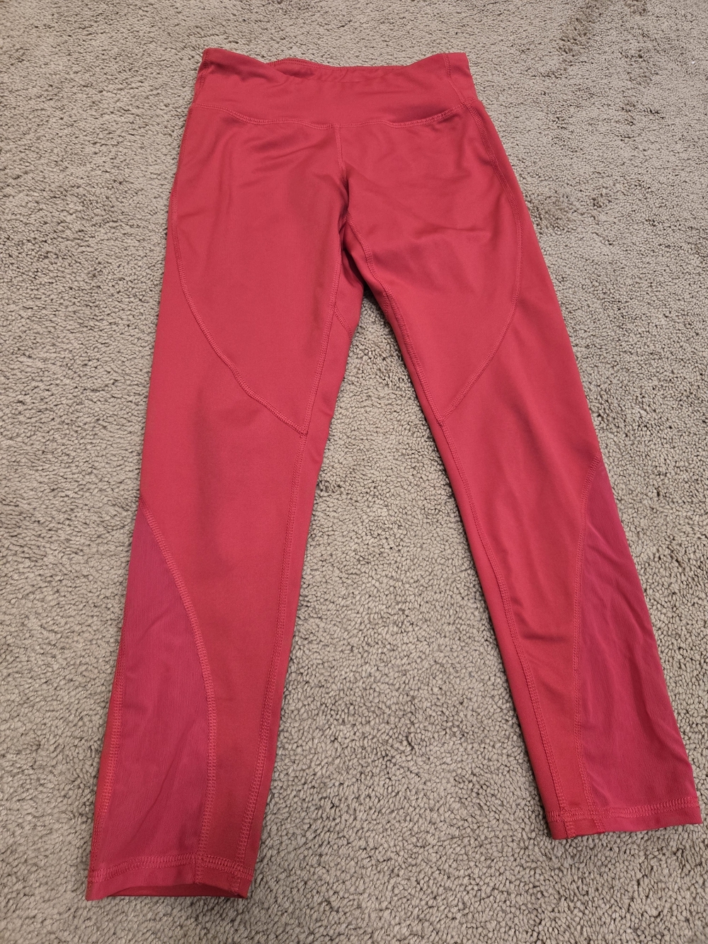 Old Navy Dark Pink Large 10-12 Girls' Athletic Leggings